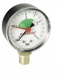 MANOMETR - DIAMOND - 50 mm 10 Bar Gw