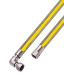 Wąż do gazu przyłącze elastycze 1/2" kątowe 100 cm