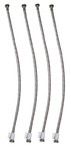 Wężyk do wody w oplocie stalowym 120 cm