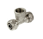 Pex Trójnik 16*1/2*16 GW skręcany