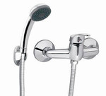 Bateria Ferro Basic natryskowa stojąca chromowana