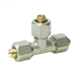 PEX-AL-PEX skręcany trójnik 20 x 20 x 20 ape-raccorderie