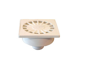 Kratka ściekowa fi 50 prosta  ruszt PCV  W9