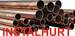 Rura miedziana twarda średnica 76 mm